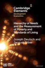 Hierarchy of Needs and the Measurement of Poverty and Standards of Living af Joseph (Bar-Ilan University and Ashkelon Academic College) Deutsch