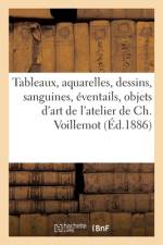 Tableaux, aquarelles, dessins, sanguines, eventails, objets d'art et de curiosite af collectif