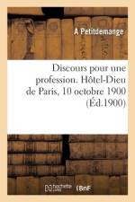 Discours pour une profession af Petitdemange-A