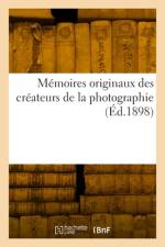 Mémoires originaux des créateurs de la photographie af René Colson