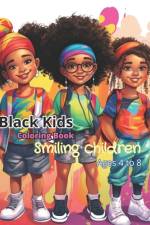 Black Kids Coloring Book af Coloring Imagination Press