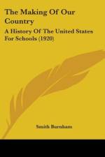 The Making Of Our Country af Smith Burnham