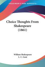 Choice Thoughts From Shakespeare (1861) af William Shakespeare