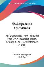 Shakespearean Quotations af William Shakespeare