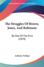 The Struggles Of Brown, Jones, And Robinson
