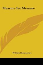 Measure For Measure af William Shakespeare