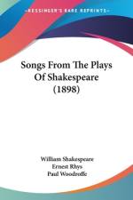 Songs From The Plays Of Shakespeare (1898) af William Shakespeare