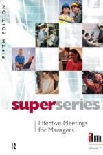 Effective Meetings for Managers