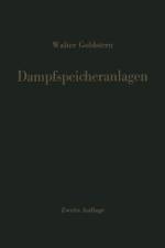 Dampfspeicheranlagen af Walter Goldstern