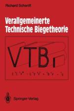 Verallgemeinerte Technische Biegetheorie af Richard Schardt