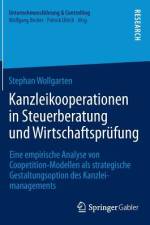 Kanzleikooperationen in Steuerberatung und Wirtschaftsprüfung af Stephan Wollgarten