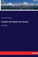 Annalen der Physik und Chemie af Heinrich Preschers