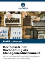 Der Einsatz der Buchhaltung als Managementinstrument af Deybit Linderman