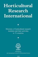 Horticultural Research International af L. Wallace-Van Der Lugt