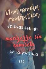 Una novela romántica de esas con un macizorro sin camiseta en la portada