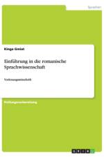 Einführung in die romanische Sprachwissenschaft af Kinga Gmiat
