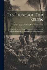 Taschenbuch Der Reisen af Eberhard August Wilhelm von Zimmermann