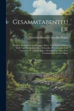 Gesammtabenteuer af Friedrich Heinrich von der Hagen