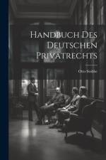 Handbuch des Deutschen Privatrechts af Otto Stobbe