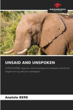 UNSAID AND UNSPOKEN af Anatole Béré