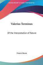 Valerius Terminus af Francis Bacon