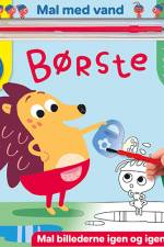 Minisjang - Mal med vand - Børste