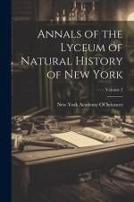 Annals of the Lyceum of Natural History of New York; Volume 2 af New York Academy of Sciences