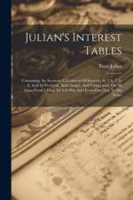 Julian's Interest Tables: Containing An Accurate Calculation Of Interest, At 5, 6, 7, 8, 9, And 10 Per-cent, Both Simple And Compound, On All Su af Eran Julian