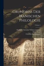 Grundriss Der Iranischen Philologie; Volume 2 af Franz Heinrich Weissbach