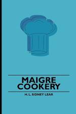 Maigre Cookery af H. L. Sidney Lear