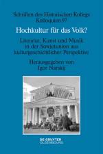 Hochkultur fur das Volk? af Igor Narskij