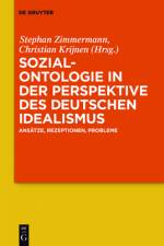 Sozialontologie in der Perspektive des deutschen Idealismus af Stephan Zimmermann