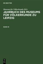 Jahrbuch des Museums fur Volkerkunde zu Leipzig