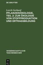 Pflanzenokologie, Teil 2 af Gerhard Lerch Gerhard