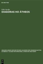 Diagoras ho atheos af Felix Jacoby