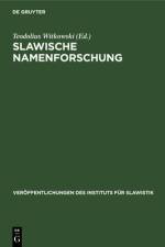 Slawische Namenforschung