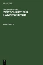 Zeitschrift fur Landeskultur