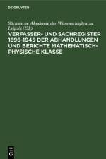 Sachsische Akademie der Wissenschaften zu Leipzig