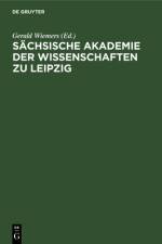 Sachsische Akademie der Wissenschaften zu Leipzig