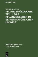 Pflanzenokologie, Teil 1 af Lerch Gerhard Lerch