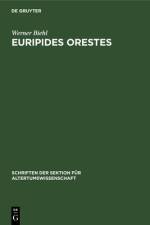 Euripides Orestes af Biehl Werner Biehl