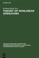 Theory of Nonlinear Operators