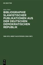 1968-1972, nebst Nachtragen (1946-1967) af Pohrt Heinz Pohrt