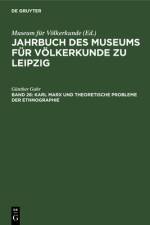 Karl Marx und theoretische Probleme der Ethnographie af Guhr Gunther Guhr