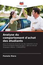 Analyse du comportement d'achat des étudiants af Pamela Riera