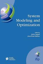 System Modeling and Optimization af John Cagnol