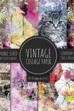 Vintage Collage Paper for Scrapbooking af Crafty As Ever