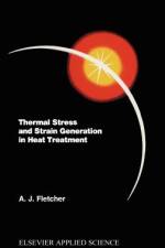 Thermal Stress and Strain Generation in Heat Treatment af A. J. Fletcher