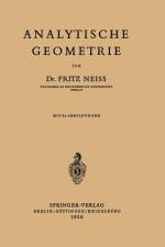 Analytische Geometrie af F. Neiss