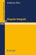 Singular Integrals af Umberto Neri